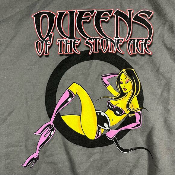 Queens of the Stone Age Songs For The Deaf Short Sleeve Crewneck Men’s Sz 2XL - Picture 2 of 4